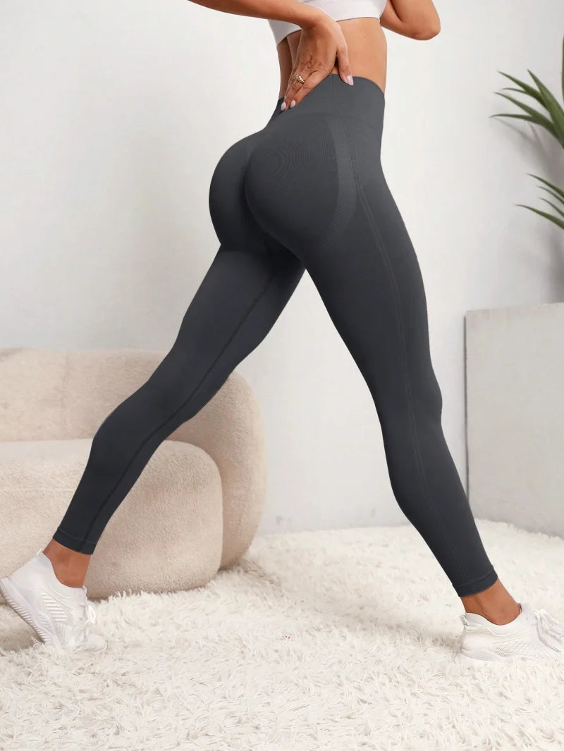 Seamless High-Waist Yoga Leggings